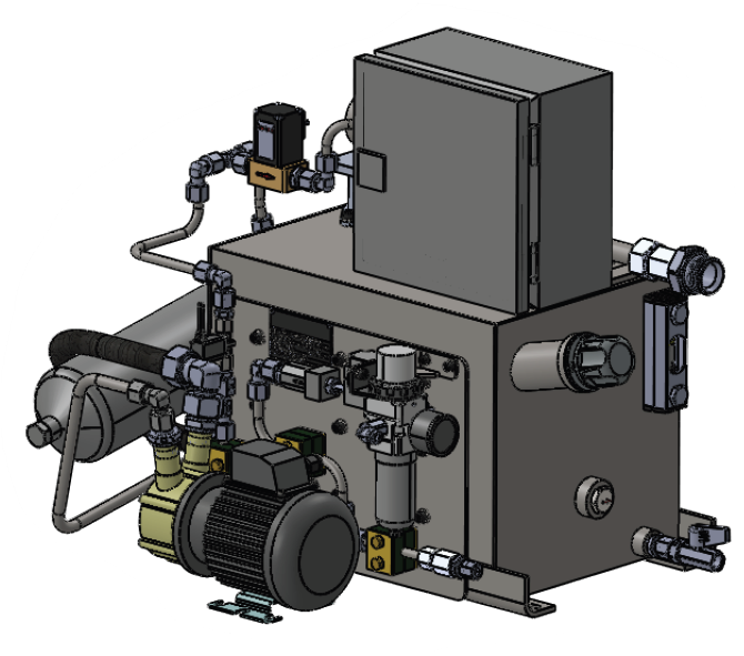 Hydraulic test bench